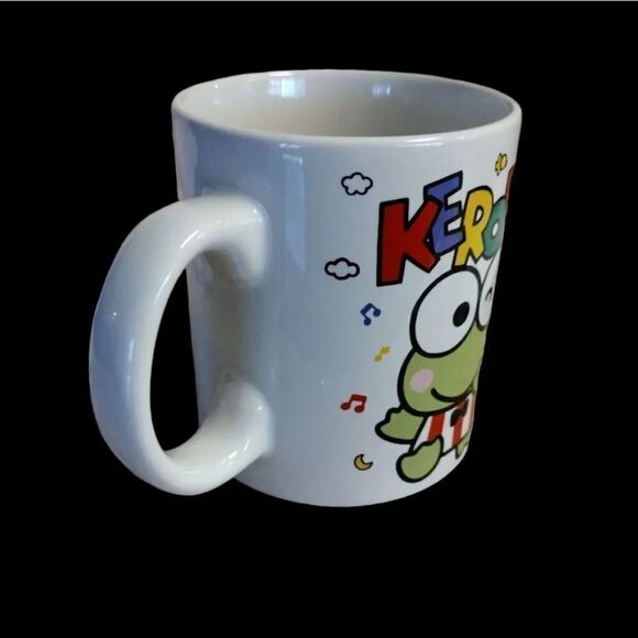 Sanrio KEROPPI White Colorful Double Print Ceramic Mug NWT - Picture 11 of 14